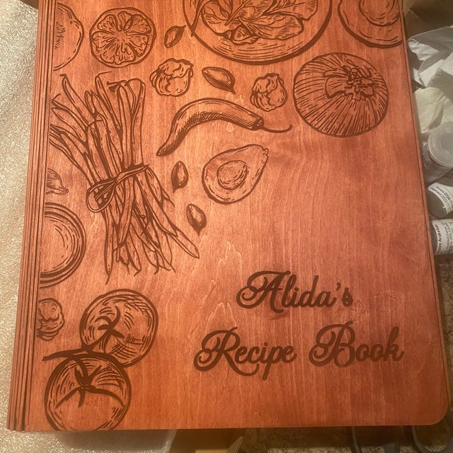 Blank Recipe Book - Mothers Day Gift – WoodPresentStudio
