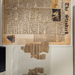 聖ヨハネ断片またはパピルス52 最古の新約聖書の断片パピルスの