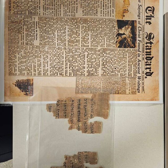 聖ヨハネ断片またはパピルス52 最古の新約聖書の断片パピルスの