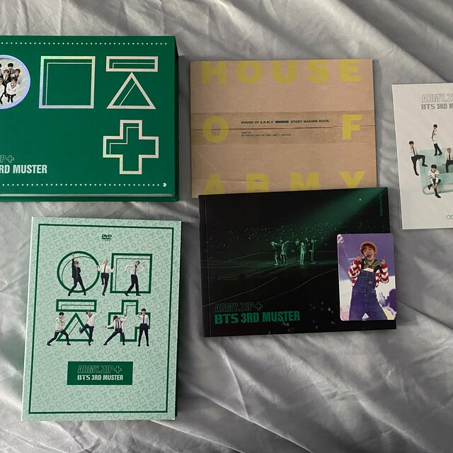 K-POP・アジア BTS 3RD MUSTER BTS 3rd Muster Seoul ARMY Zip+ Official Player Card Set