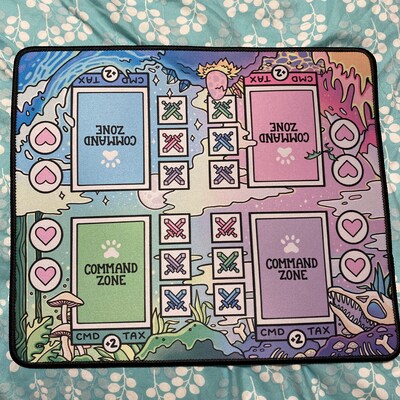 Command Zone Playmat/deskmat - Etsy