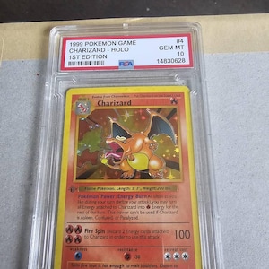 1st edition charizard pokemon card value Pokemon Card Charizard (Holographic)