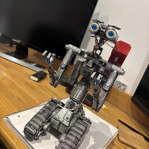 31cm Tall Johnny 5 From Short Circuit Robot Model - Etsy UK