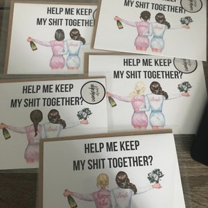Help Me Keep My Shit Together Will You Be My Bridesmaid I Can't Say I ...