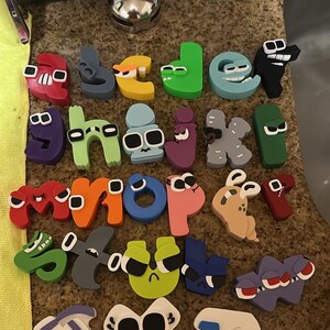 A-z 小文字のアルファベット数字 - Etsy 日本