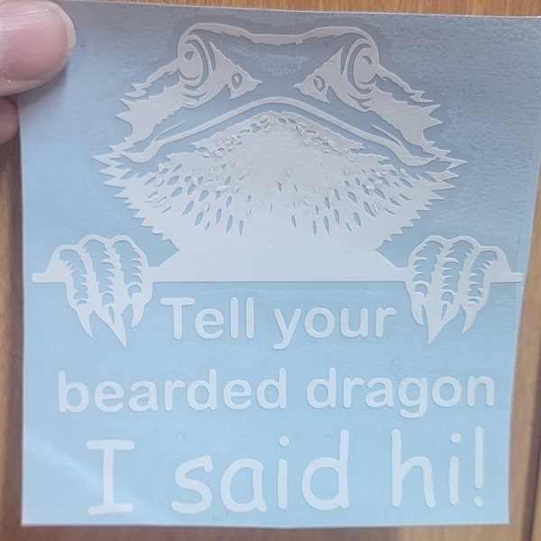 Peeking Bearded Dragon Head | Svg Png Dxf Eps Pdf | Vector Graphic Cut ...