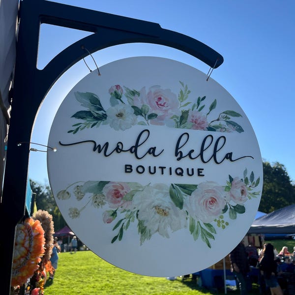 Magnetic Consignment Booth Sign, Trade Show, Farmers Market, Booth Sign ...