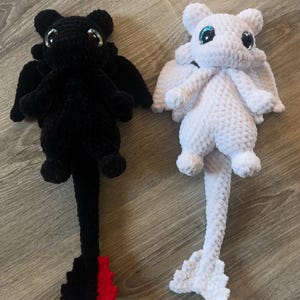 PLUSHIE Version - Nova the Fury Dragon PDF Crochet Pattern - Etsy