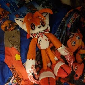 Custom Plush Just Like Tails doll inspired plush funmade -  Portugal