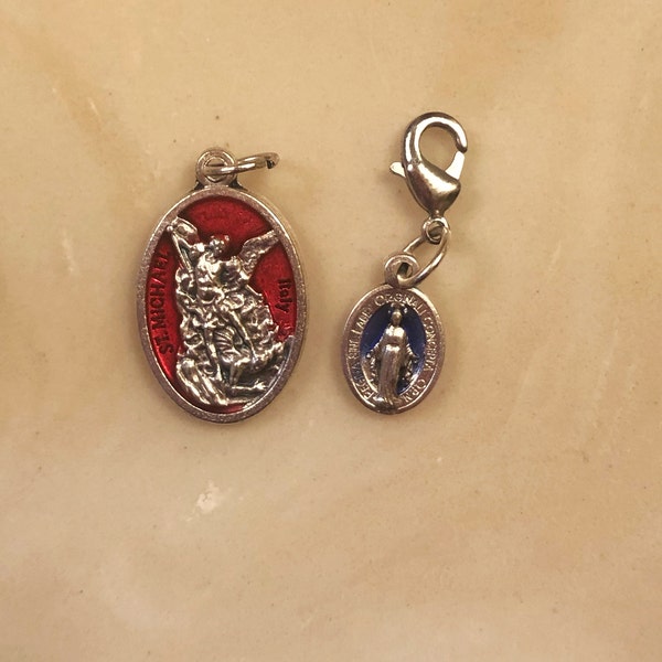 Madonna Miraculous 1/2 Inch Extra Small Medals Double Sided Set of 6 - Etsy