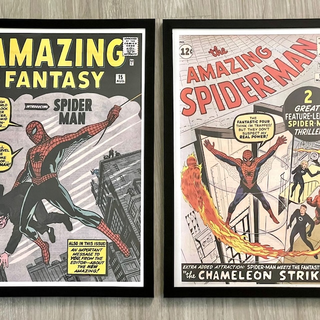 11x17 Amazing Fantasy #15 Starring Spider-man Poster Print - Etsy