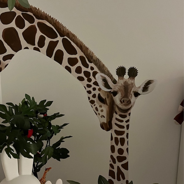 Safari Animals Fabric Wall Stickers: Life-size Jungle Nursery Decals - Etsy
