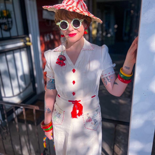 1950s Dazzling Darlene Springolators / Vintage 50s Sparkly Confetti ...