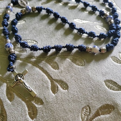 PREPARE Knotted Rosary Rope Rosary twine Rosary Cord Rosary First ...