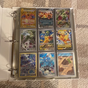 Pokemon Pokedex thème trading card album pour les cartes Pokemon
