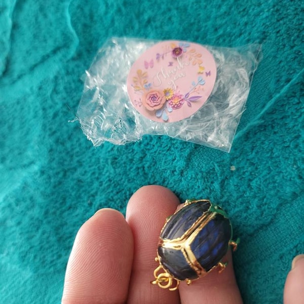 Natural Blue Green Abalone Moon Shell Beads Square 15 25 Mm Approx ...