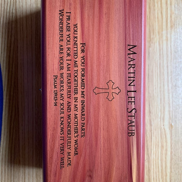 Lock Box Religious God Box, Give It to God Engraved Wood Religious Keepsake, Prayer Box ...