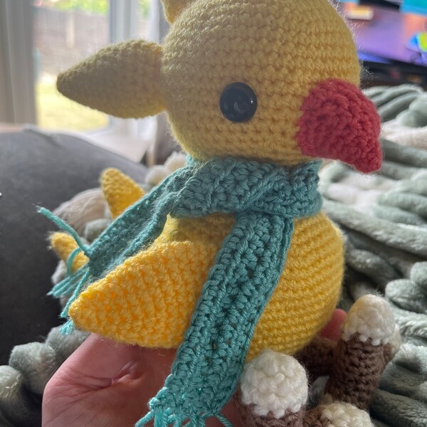 Chocobo Crochet Pattern PDF - Amigurumi Final Fantasy XIV - Etsy