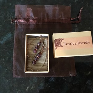 •STRAY• red creek jasper + gold earrings main image 0