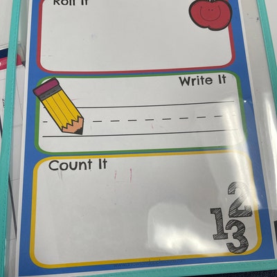 Counting Dice Game, Preschool Math Game, Counting Practice, Kids Math ...