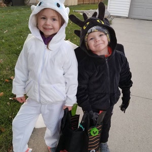 light fury costume hoodie