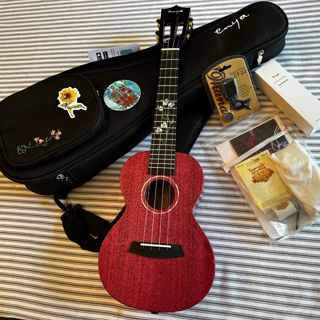 Bougainvillea Enya Ukulele Bernadette Signature Ukulele Etsy