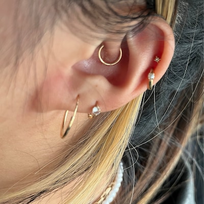 St Armands Sunburst Stud Earring