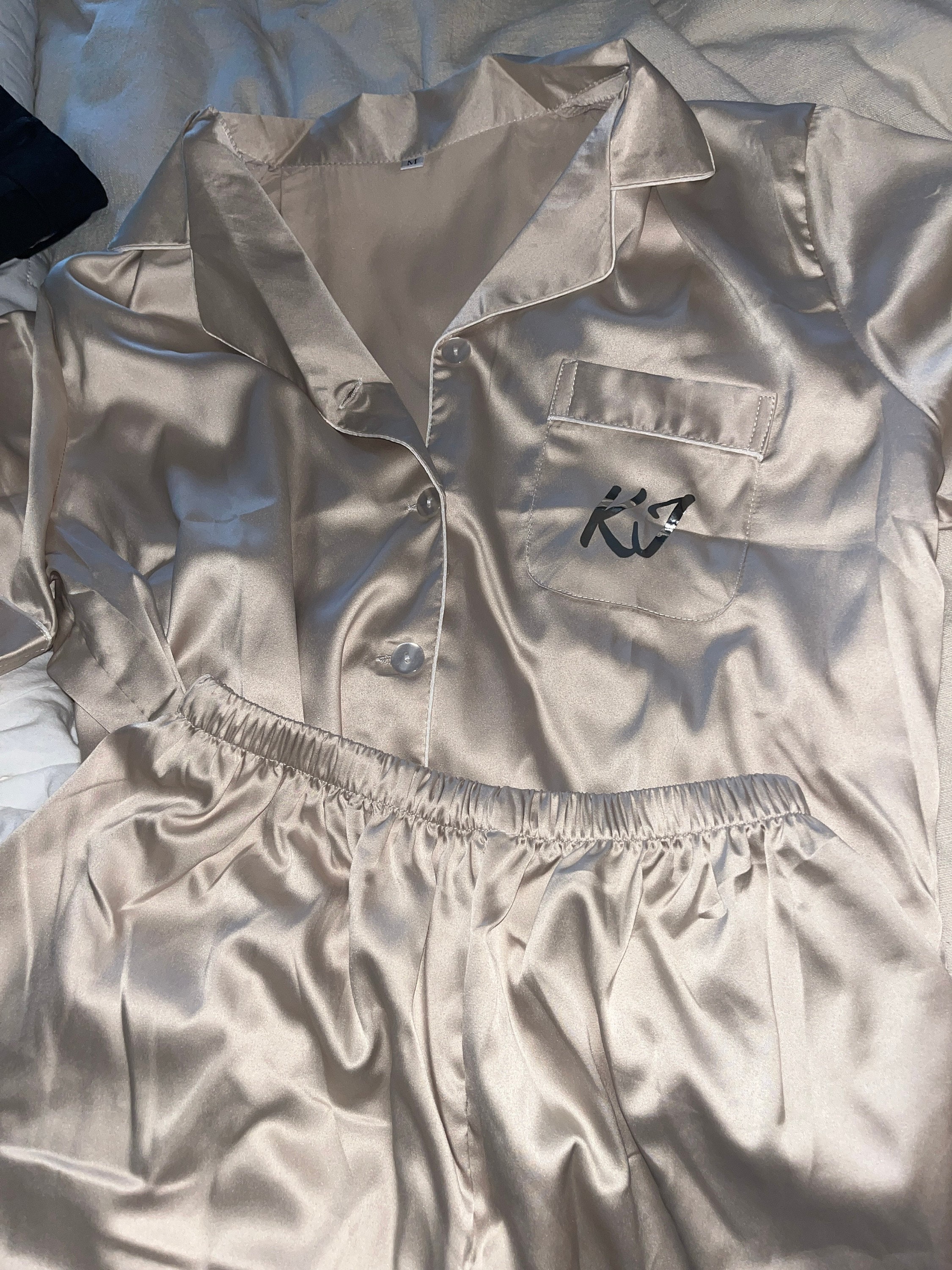 Bridesmaid Pajamas,Softest Bridesmaid Pajamas,Taupe Bridal Party PJs,Bridesmaid Pajamas Personalized Set,Getting Ready,Pajama for Women