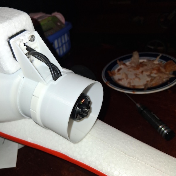 Aeroscout Jet Trainer: 50mm EDF Mounting Kit, RC Airplane Upgrades - Etsy