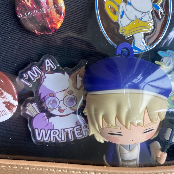 Fursona Pin Badges Furry Acrylic Pin Relatable Artist Fursuiter Etsy