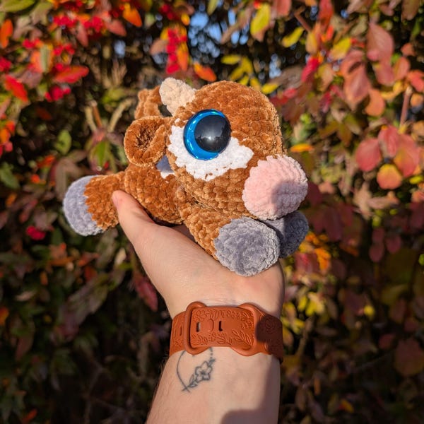 Cow Sploot Hewie the Highland Cow Crochet Pattern, Crochet Cow Pattern, Sploot ...