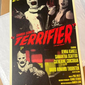 Terrifier (classic Series) Officially Licensed 11x17 Movie Poster