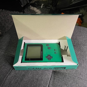 Game Boy Pocket Japan [emerald Green] - Reproduced