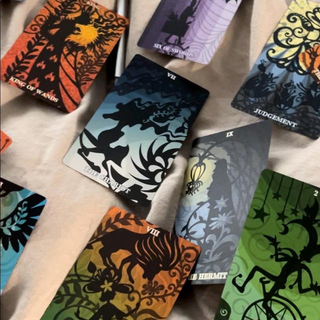 Silhouettes Tarot 3rd Edition - Sun Version by MASA KUZUKI | RWS