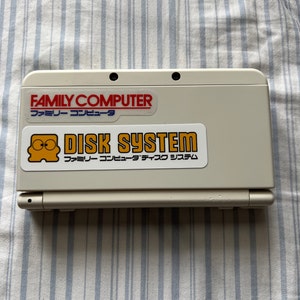 Disk-kun Nintendo Famicom Disk System (FDS) Vinyl Die-cut Sticker