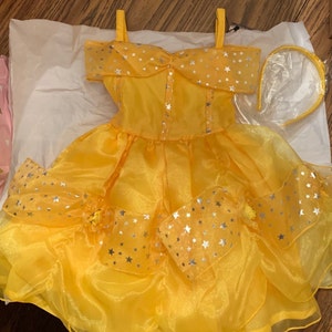 Belle Inspired Dress, Belle Dress , Beauty and the Beast, Belle Party ...