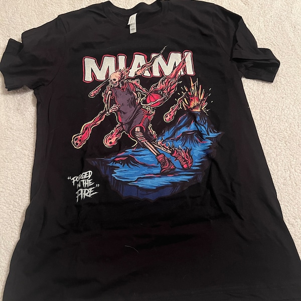 Rock Grunge T Shirt With Dragon And Colorful Print