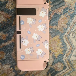 Starry Forest Cat Bunny Print Case for Nintendo Switch 2, Switch
