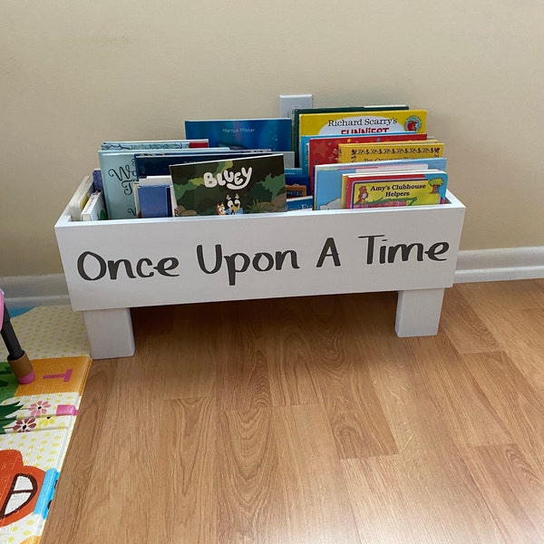 Once Upon A Time Children's Book Bin | Children's Book Box | Children's ...