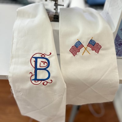 independence day embroidery