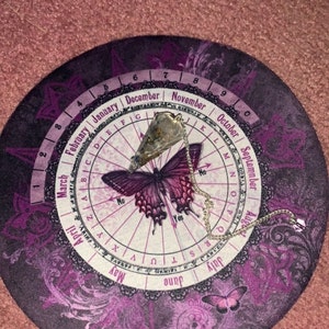 Lavender Lenormand Bridge Size Lenormand Deck Mini Size Etsy