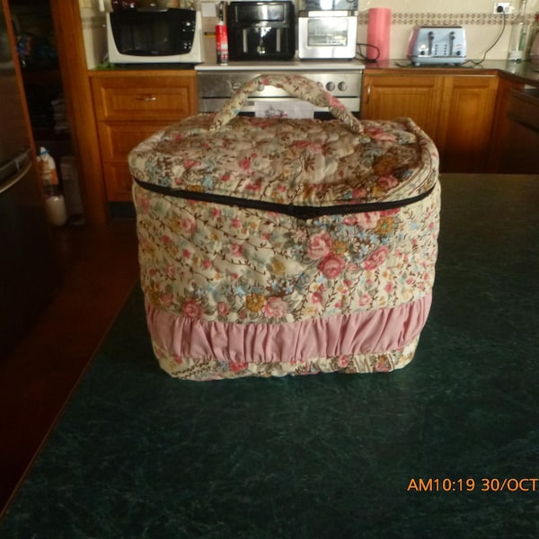 Quilted Vanity Bag Sewing Pattern PDF With Video Tutorial – 3 Size ...