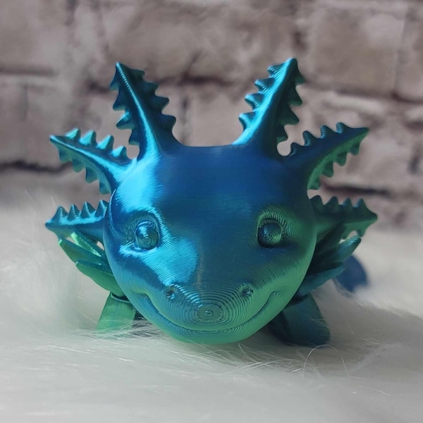 Ball Python Snake Digital .STL File for 3d Printing, Articulated Fidget ...