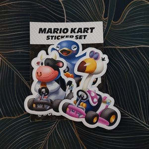 マリオカートワールド 新規キャラクターステッカーセット - Etsy 日本