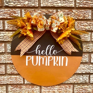 Hello Pumpkin Instant Digital Download Svg, Png, Dxf, and Eps Files ...