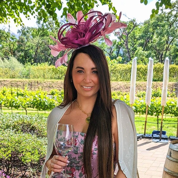 Chapeau Kentucky Derby Style Paille Doré Beige – Fait Main Avec Petits Défauts – Neuf Avec Défauts