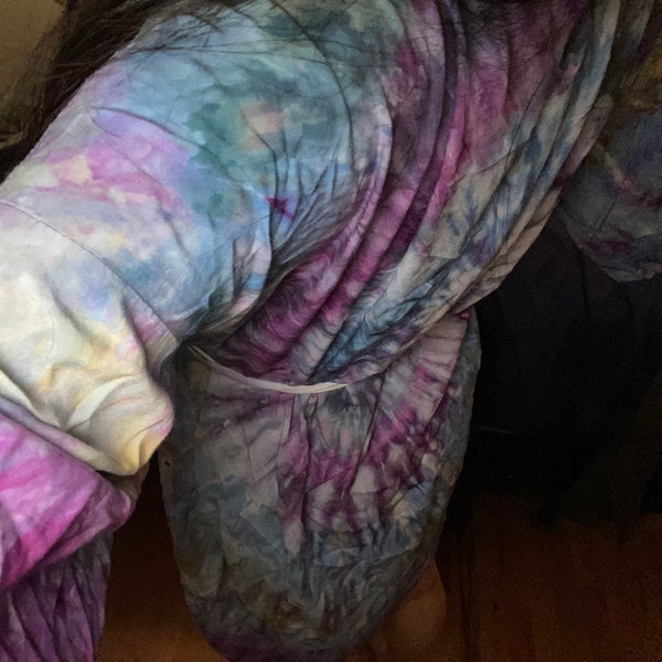 Rainbow Tie Dye Women's Robe