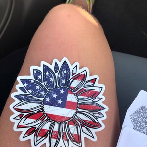 Lady Liberty Gun Sticker - Patriotic American Flag Decal For Cars, Laptops & More