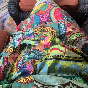 Long Multicolored Kimono With Fruit Patterns for Men or Women, All ...