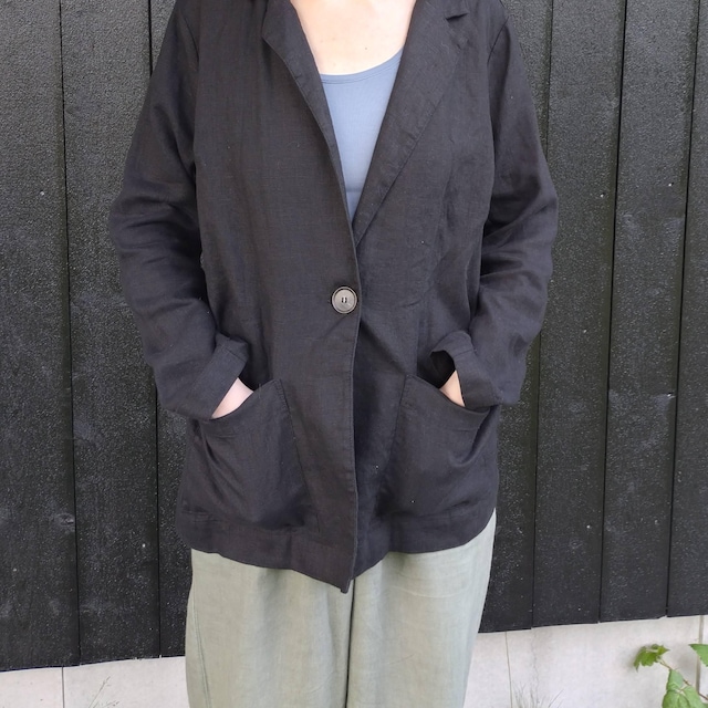 L´Appartement Oversize Linen Cardigan Oversize Linen Cardigan（カーディガン）｜L'Appartement